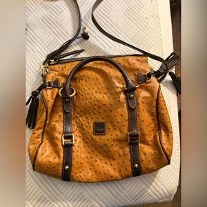 Dooney and bourke ostrich bag